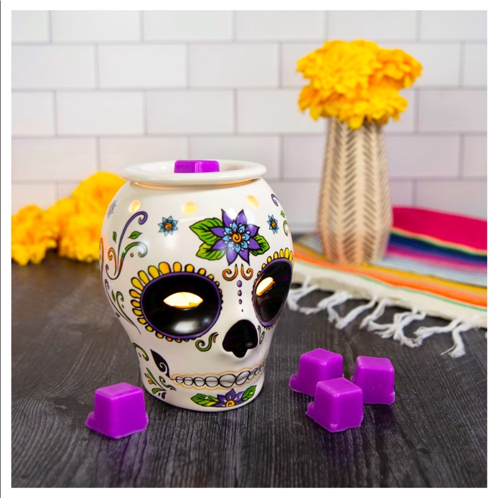 Day of the Dead full-sized wax warmer